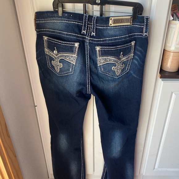 Rock Revival women’s size 34 bling easy boot jeans - Picture 2 of 4